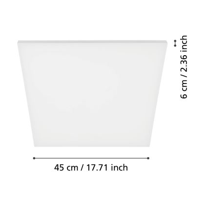 Eglo - LED Plafonjera LED/20W/230V