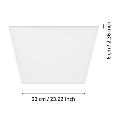 Eglo - LED Plafonjera LED/33W/230V
