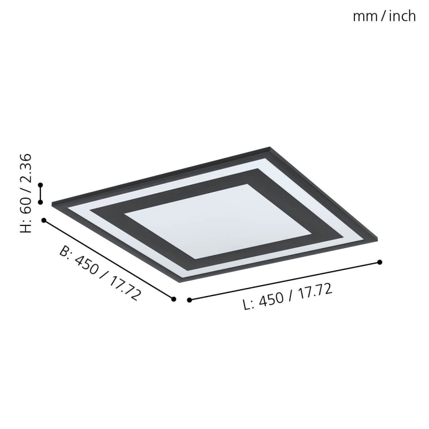 Eglo - LED Plafonjera LED/24W/230V