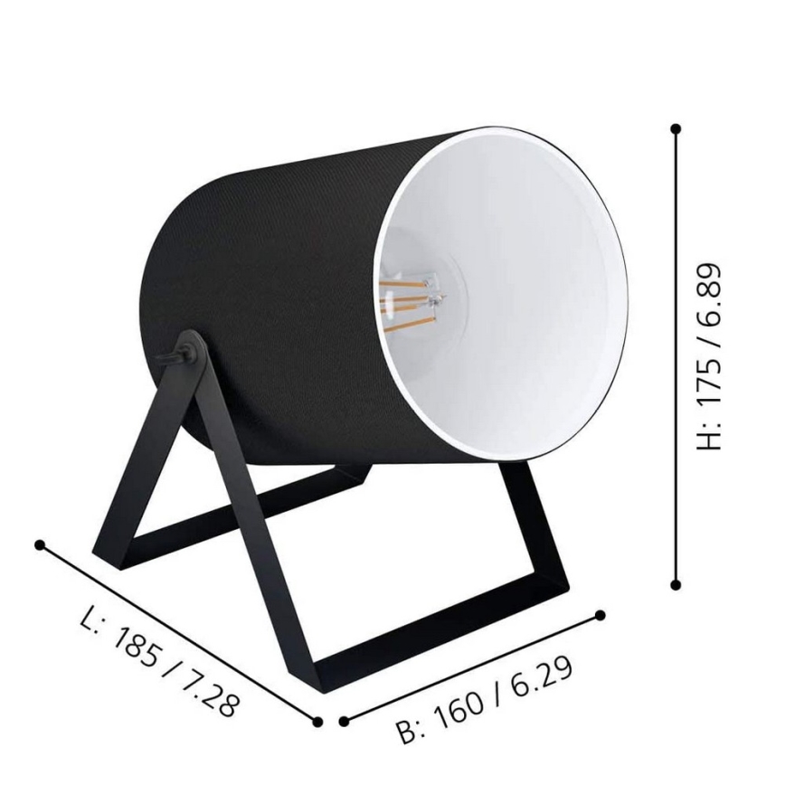 Eglo - Stona lampa 1xE27/25W/230V