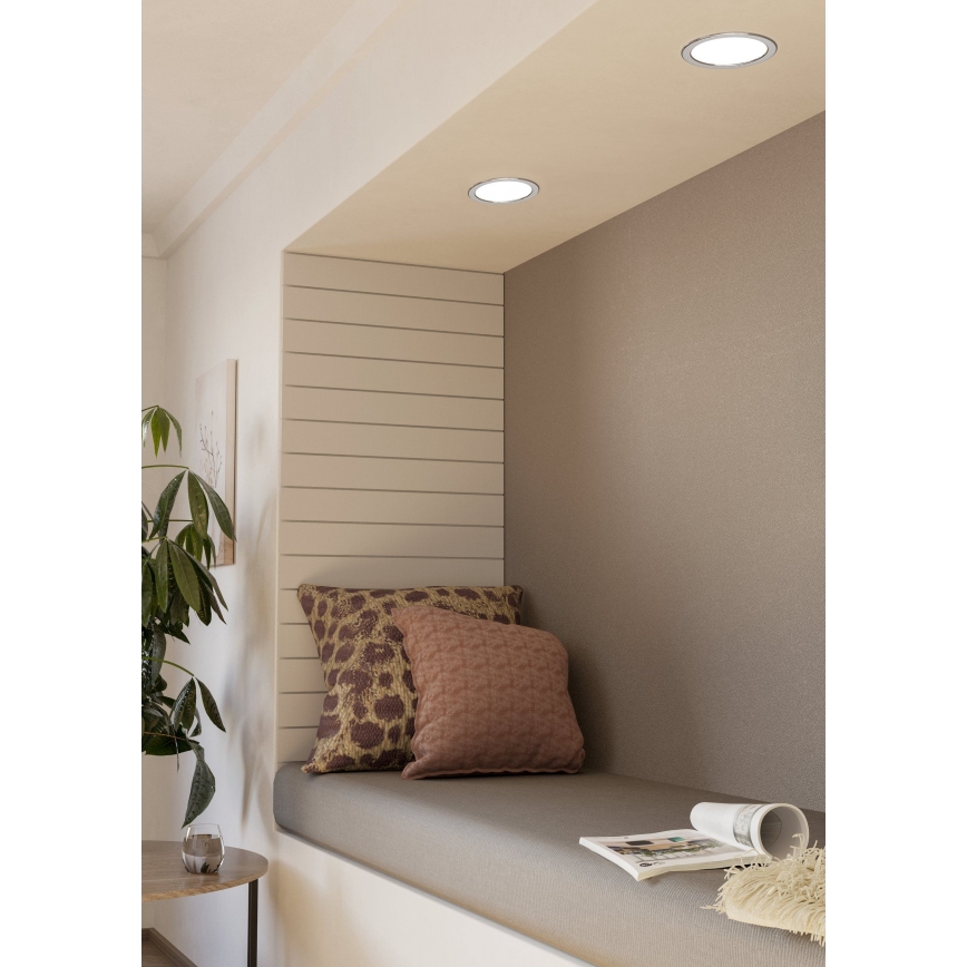 Eglo - LED Ugradbena lampa za kupatilo LED/10,5W/230V IP44