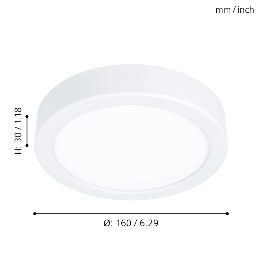 Eglo - LED Plafonjera LED/10,5W/230V
