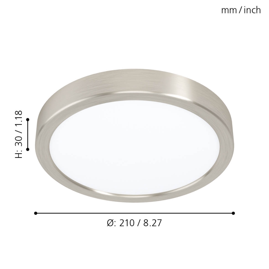 Eglo - LED Plafonjera LED/16,5W/230V
