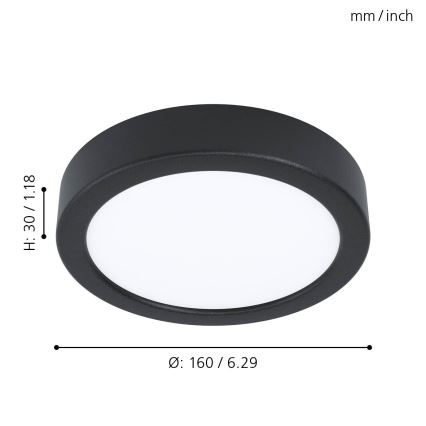 Eglo - LED Plafonjera LED/10,5W/230V