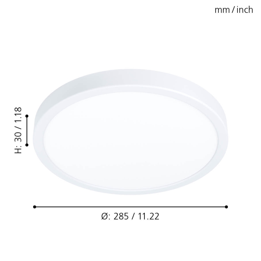 Eglo - LED Plafonjera LED/20W/230V
