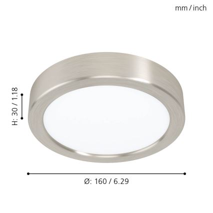 Eglo - LED Plafonjera LED/10,5W/230V