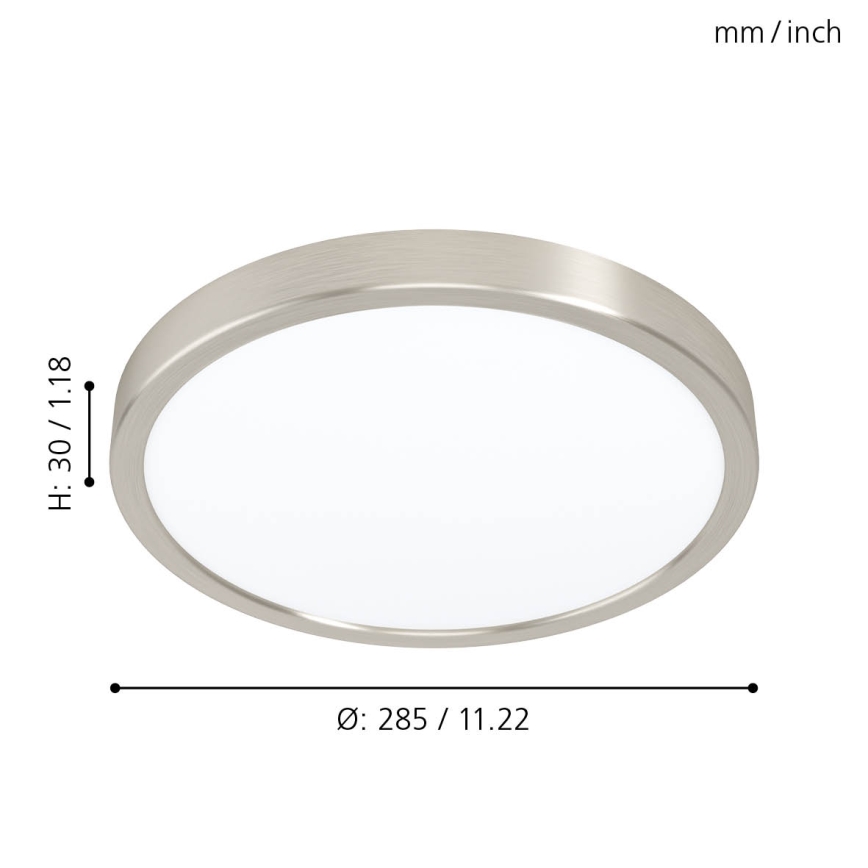 Eglo 99232 - LED Plafonjera FUEVA 5 LED/20W/230V