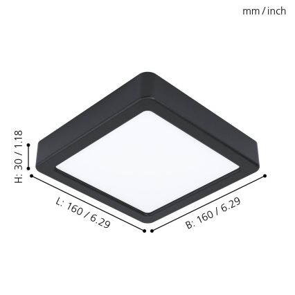 Eglo - LED Plafonjera LED/10,5W/230V