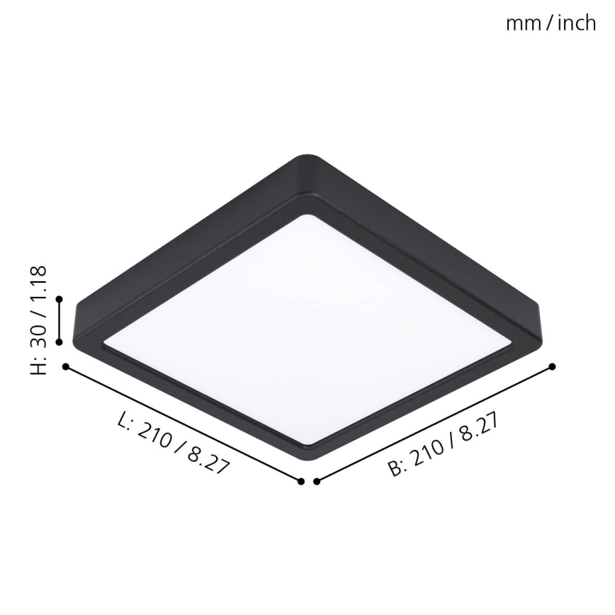 Eglo - LED Plafonjera LED/16,5W/230V
