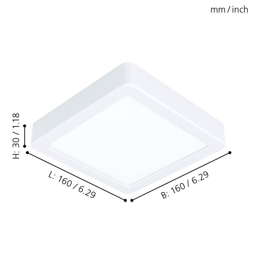 Eglo - LED Plafonjera LED/10,5W/230V
