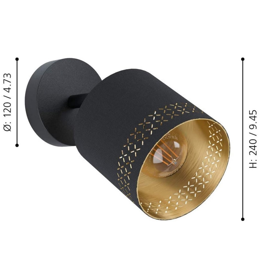 Eglo - Reflektorska lampa 1xE27/28W/230V