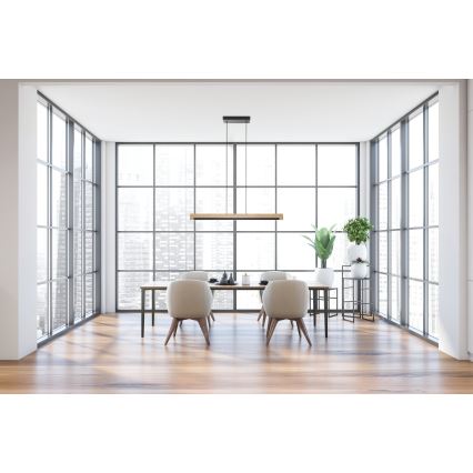 Eglo - LED prigušiva luster na sajli LED/25,5W/230V