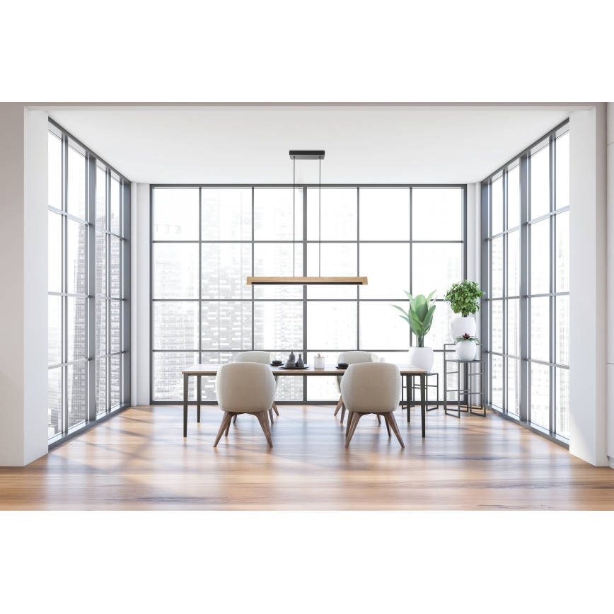 Eglo - LED prigušiva luster na sajli LED/25,5W/230V