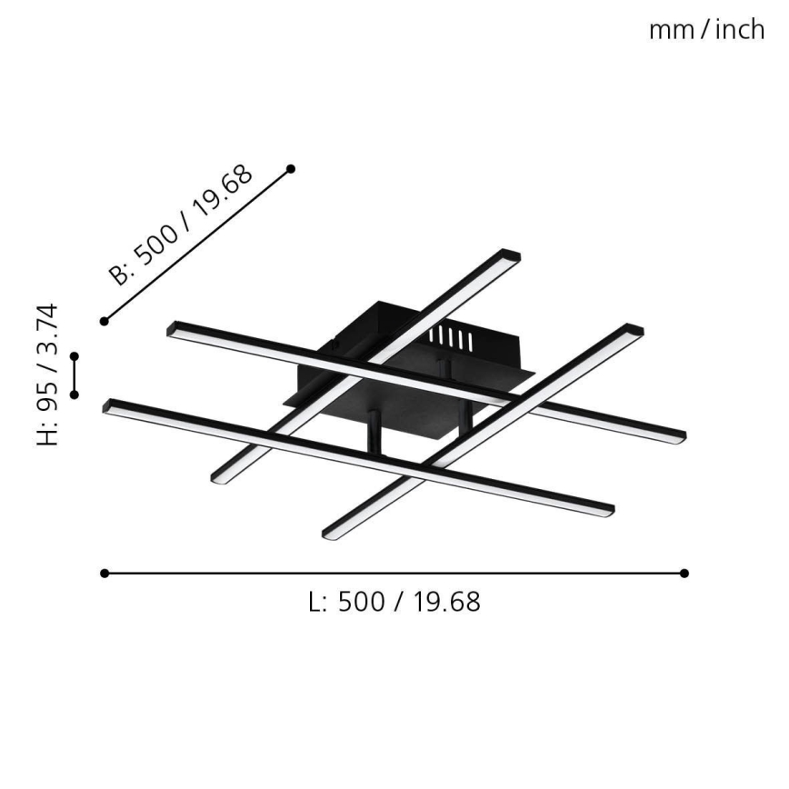Eglo - LED Plafonjera LED/5,2W/230V