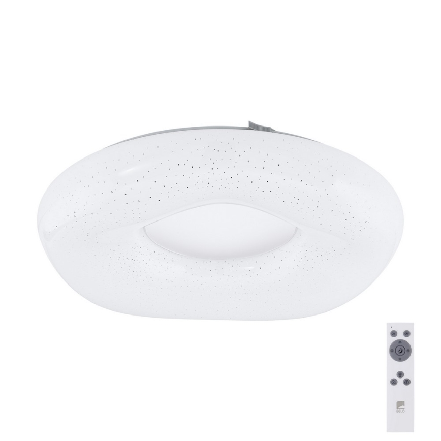 Eglo - LED prigušiva plafonska svetiljka LED/18W/230V + daljinski upravljač