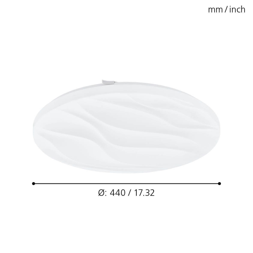 Eglo - LED Plafonjera LED/22W/230V