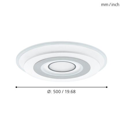 Eglo - LED Plafonjera 3xLED/16W/230V