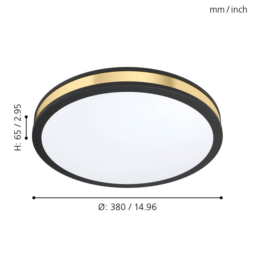 Eglo - LED Plafonjera LED/24W/230V