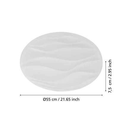 Eglo - LED Plafonjera LED/36W/230V