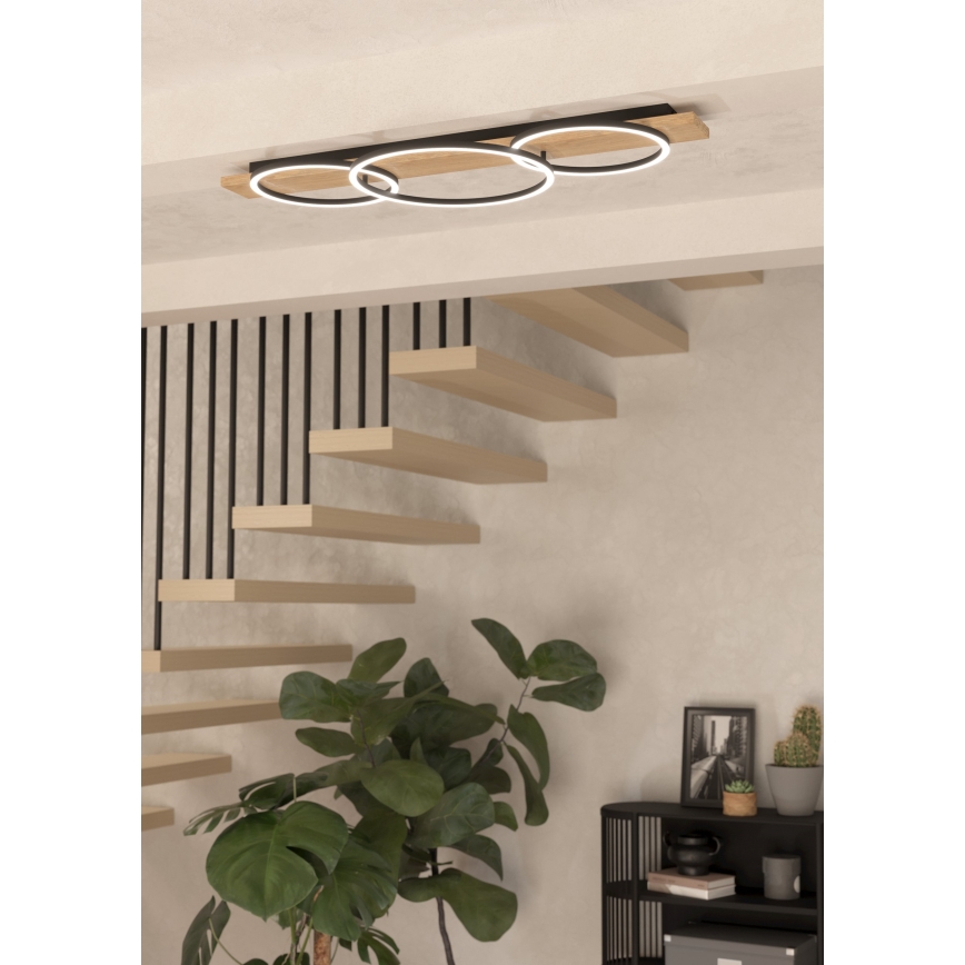 Eglo - LED Plafonjera 2xLED/12W/230V + 1xLED/12W