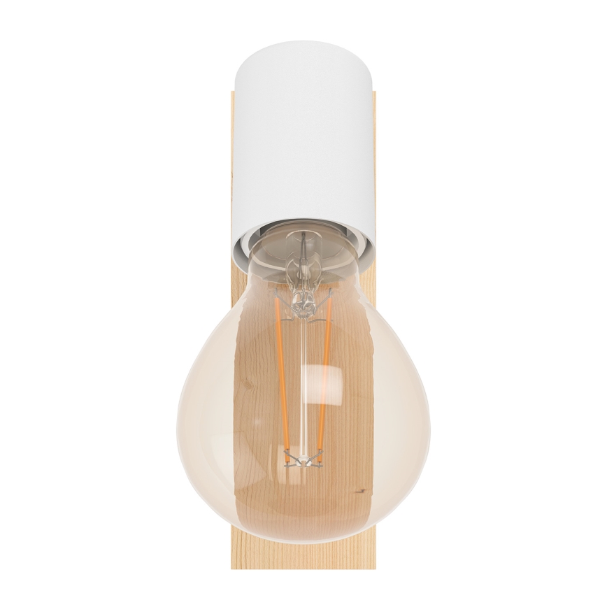 Eglo - Zidna reflektorska lampa TOWNSHEND 1xE27/10W/230V - FSC sertifikovano