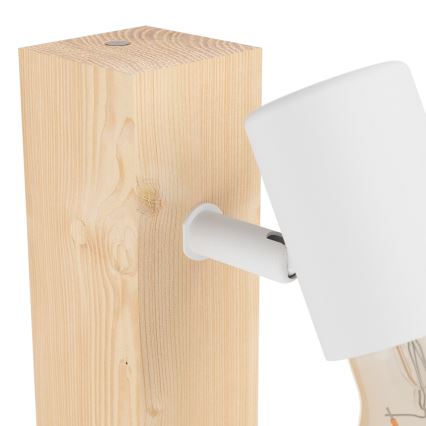 Eglo - Zidna reflektorska lampa TOWNSHEND 1xE27/10W/230V - FSC sertifikovano
