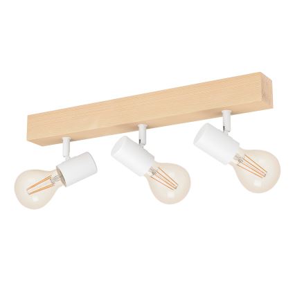 Eglo - Reflektorska lampa TOWNSHEND 3xE27/60W/230V - FSC sertifikovano