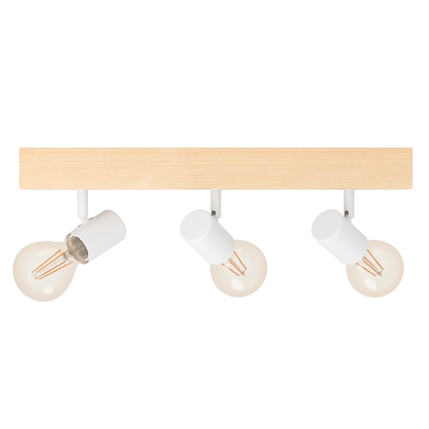 Eglo - Reflektorska lampa TOWNSHEND 3xE27/60W/230V - FSC sertifikovano