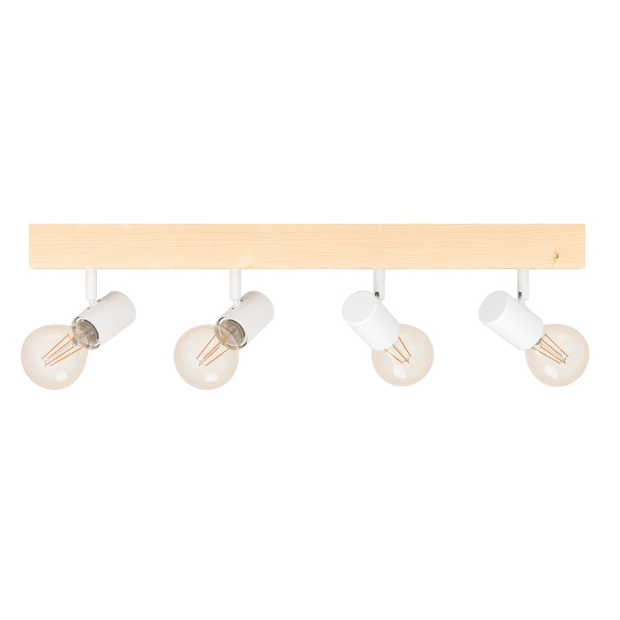 Eglo - Reflektorska lampa TOWNSHEND 4xE27/60W/230V - FSC sertifikovano