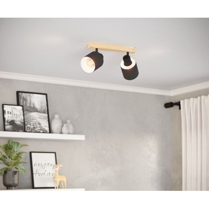 Eglo - Reflektorska lampa 2xE27/10W/230V