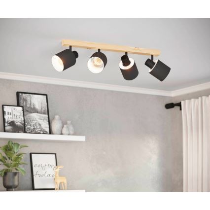 Eglo - Reflektorska lampa 4xE27/10W/230V