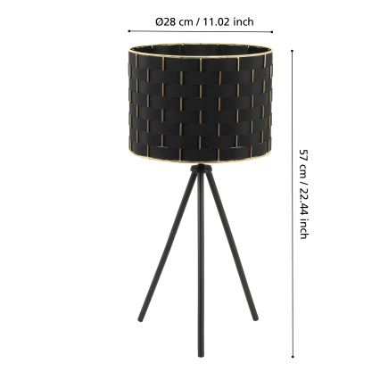 Eglo - Stona lampa 1xE27/40W/230V