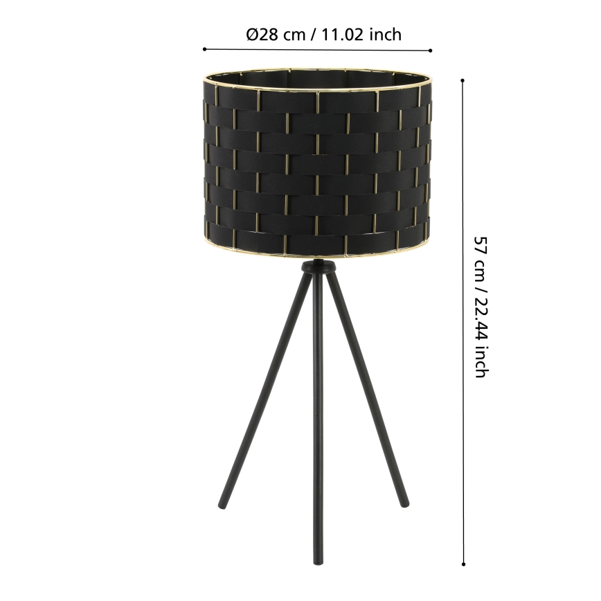 Eglo - Stona lampa 1xE27/40W/230V