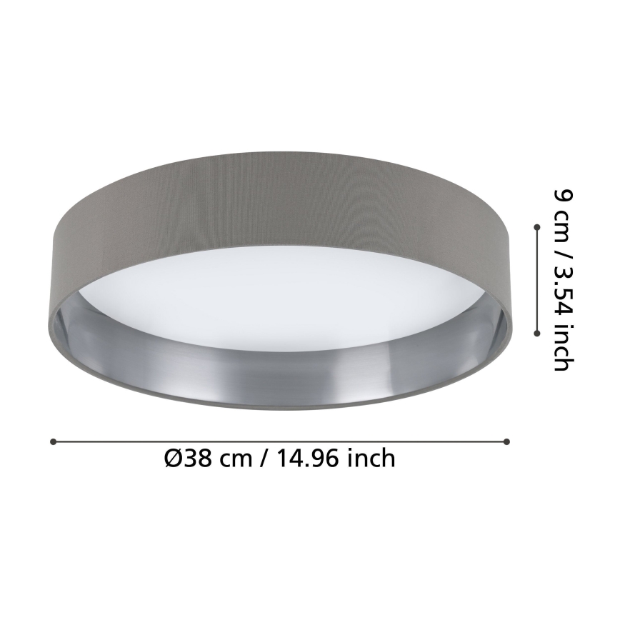 Eglo - LED Plafonjera LED/24W/230V