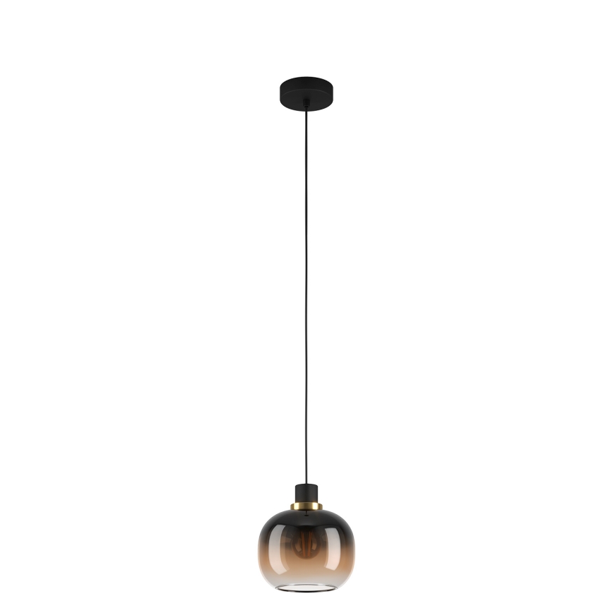 Eglo - Luster na sajli 1xE27/40W/230V braon