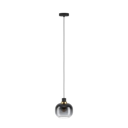 Eglo - Luster na sajli 1xE27/40W/230V sivo