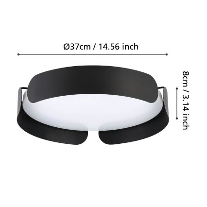 Eglo - LED Plafonjera LED/21,6W/230V
