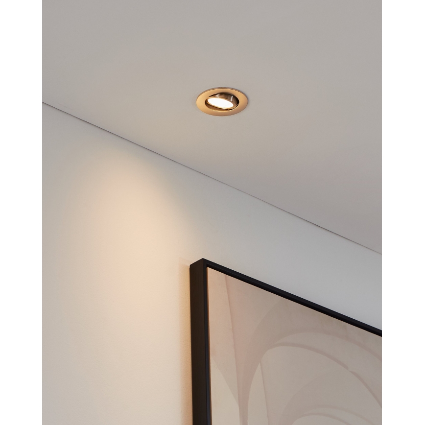Eglo - LED RGBW prigušiva ugradna plafonska svetiljka LED/5W/230V ZigBee