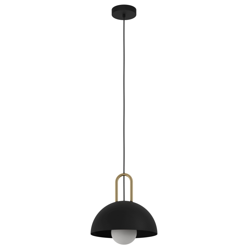 Eglo - Luster na sajli 1xE27/40W/230V crno