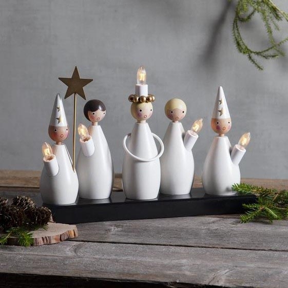 Eglo - Božićni svećnjak 5xE10/3W/230V