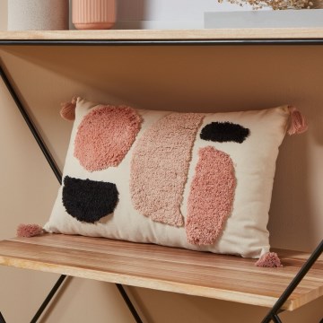 Eglo - Dekorativni jastuk 30x50 cm roze