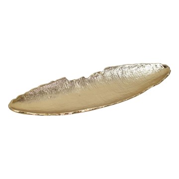 Eglo - Dekorativni poslužavnik 14,5x41,5 cm zlatna