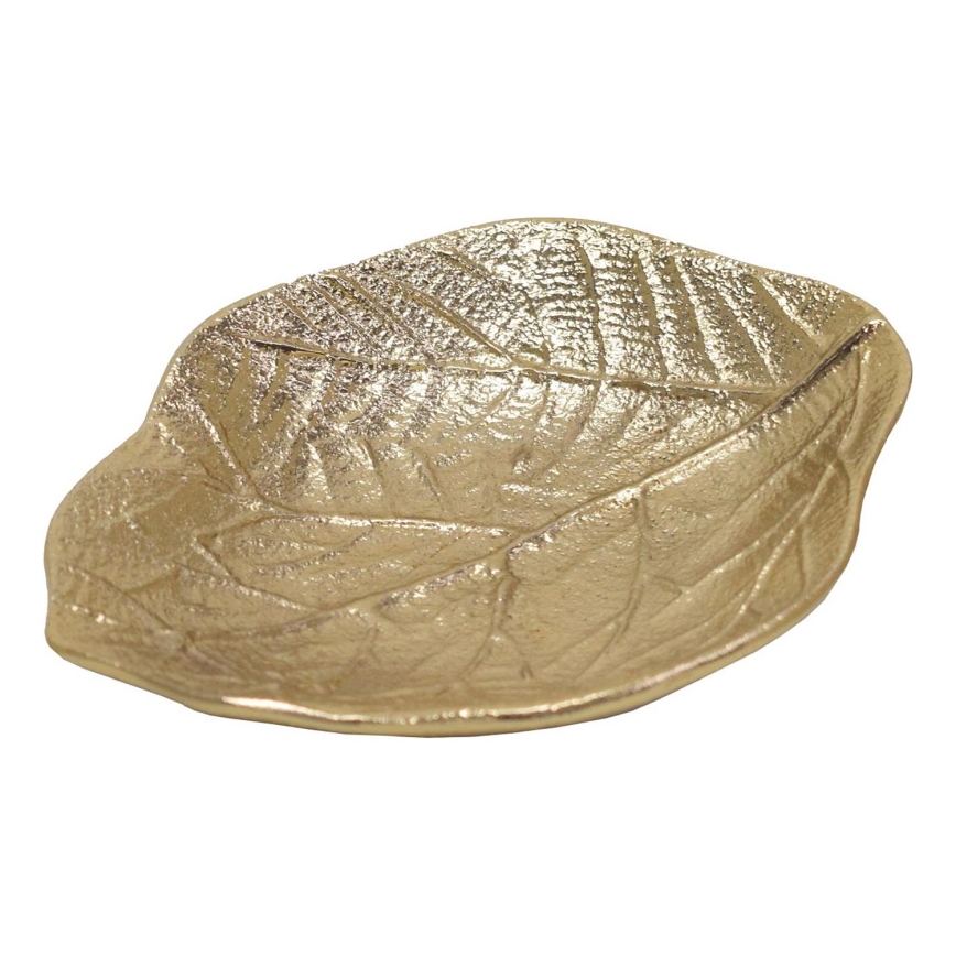 Eglo - Dekorativni poslužavnik 9,5x13 cm zlatna