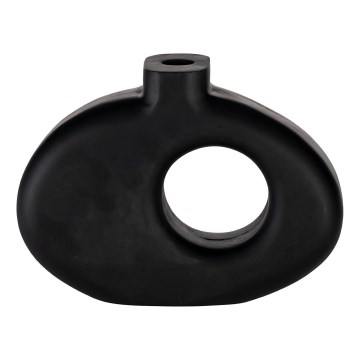 Eglo - Drvena vaza 18x25,5 cm crno