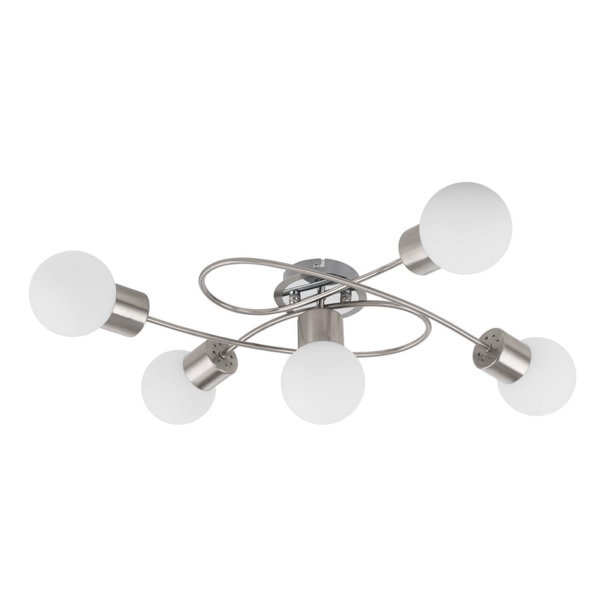 Eglo/Edi Light 54686 - LED Nadgradni luster 5xE14/6W/230V krom