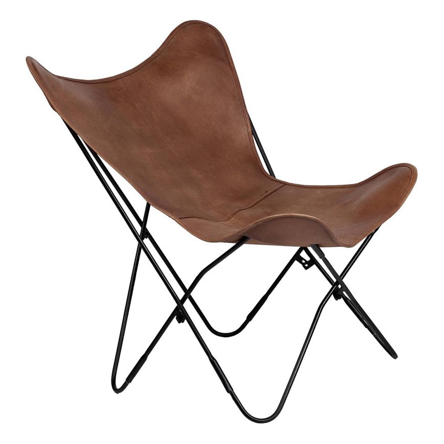 Eglo - Fotelja 90x80 cm koža