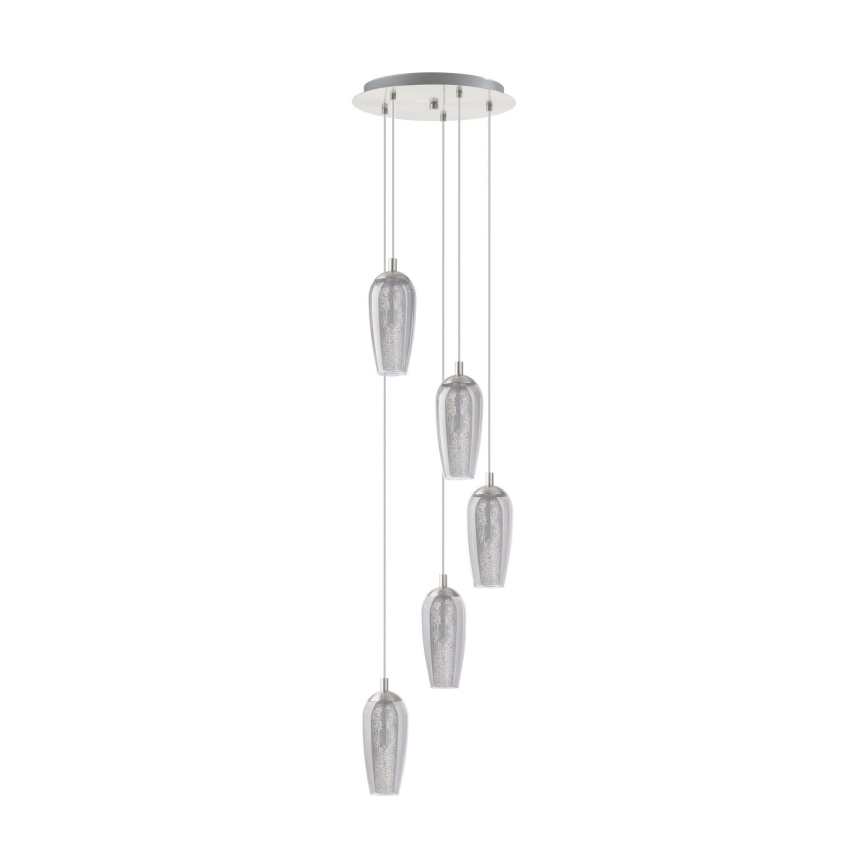 Eglo - Zamenski abažur za luster FARSALA G9 sivo
