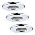 Eglo - KOMPLET 3x LED svetlo za kupatilo IGOA 1xLED/3,3W/230V IP44