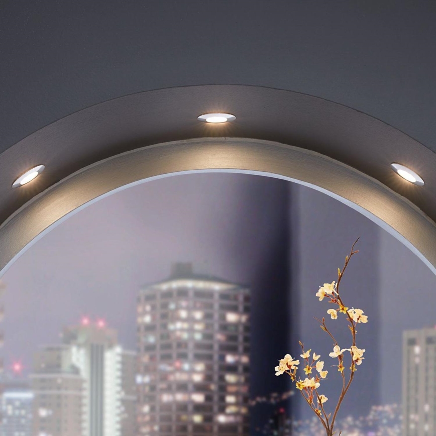 Eglo - Komplet 3x ugradno stropno LED svetlo PINEDA 1xLED/6W/230V