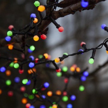Eglo - LED Božićne spoljašnje lampice 300xLED/8 funkcije 11m IP44 šareni